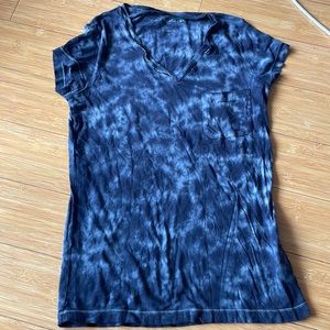 CK Jeans Tie-dye Gray pocket tee